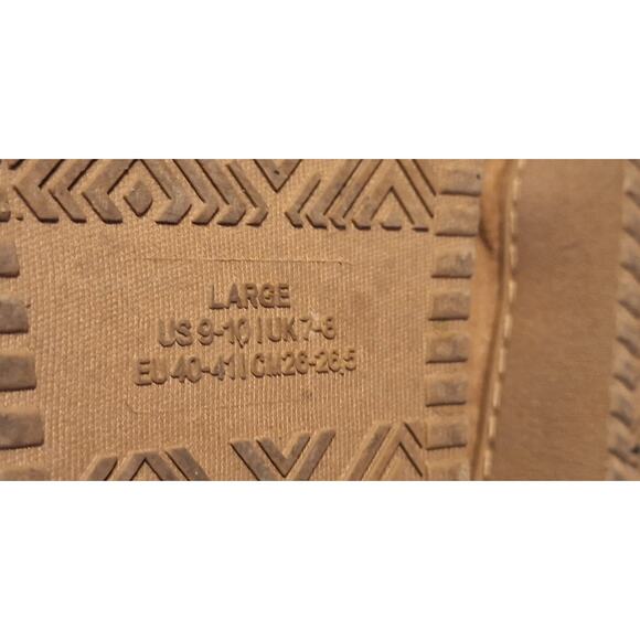 Life Stride Women's Faux Fur Lined Faux Suede Chestnut Tan Bootie Sleeper L 9 10 - Picture 7 of 10